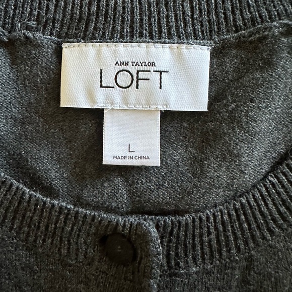 Women’s Loft Gray Sweater, New - Picture 2 of 3